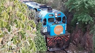 TREM DE CARGA SENDO PUXADO POR LOCOMOTIVAS G12 [upl. by Anomas]