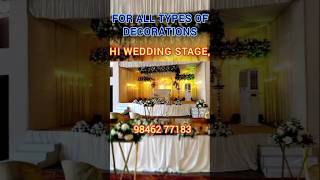 For all types of decorations  AADHI WEDDING DECORATIONS shorts promotion ad decoration [upl. by Ainola]