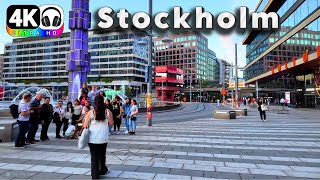 Stockholm  Sweden 🇸🇪  August 2024  walking tour in 4k UHD 60fps [upl. by Montagu]