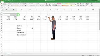 How to use SUM and OFFSET Excel functions [upl. by Belier962]