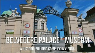 WALKING TOUR  The Belvedere Palace  Museum in Vienna Austria  I amPingkit [upl. by Ahseirej3]