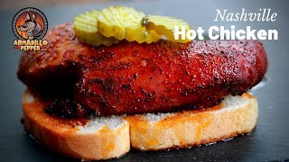 Smoked Chicken in the Masterbuilt Electric Smoker  Nashville Hot Chicken Recipe [upl. by Adalbert101]