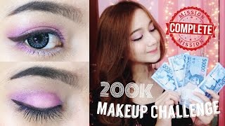 200K Makeup Challenge Bahasa [upl. by Nelleh92]