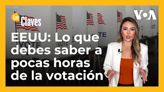 EEUU Lo que debes saber a pocas horas de la votación [upl. by Lolanthe]