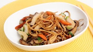 Homemade Vegetable Lo Mein Recipe  Laura Vitale  Laura in the Kitchen Episode 878 [upl. by Randolph418]