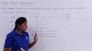 Time Domain Specifications [upl. by Rolandson]