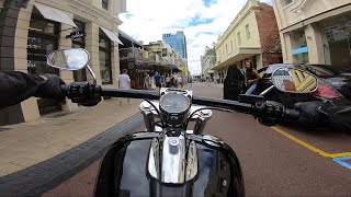 Over 1 Hour of MOTORCYCLE ASMR Exhaust noises Harley Davidson Breakout Ride [upl. by Ysus]