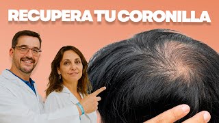 🔴 Cómo RECUPERAR CABELLO en la CORONILLA 👍 Mejor tratamiento para CRECER el pelo [upl. by Sarson]