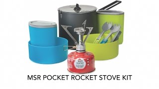 MSR PocketRocket Stove Kit Tested and Reviewed [upl. by Batsheva]