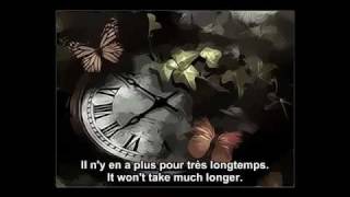 Il est trop tard  Georges Moustaki  French and English subtitlesmp4 [upl. by Panther]