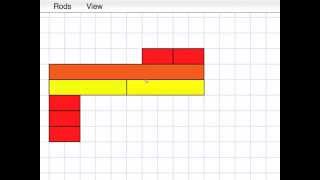 MathinPictures13 Multiplication with Cuisenaire Rods [upl. by Clynes]