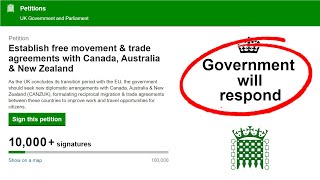 CANZUK Petition To Receive UK Government Response [upl. by Abbe]