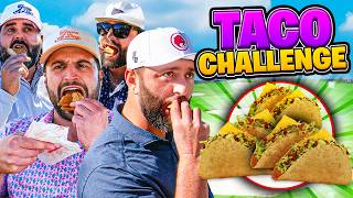 Can We Finish 60 Tacos In Nine Holes Of Golf WITH JON RAHM [upl. by Mickelson]