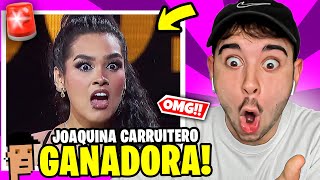 😱 JOAQUINA CARRUITERO es LA GANADORA de EL RETADOR MÉXICO 2022 IMPRESIONANTE 🎉 [upl. by Meehyrb]