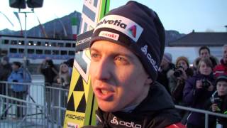 Simon Ammann in GarmischPartenkirchen [upl. by Ghiselin]