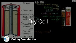 Dry Cell Chemistry Lecture  Sabaqpk [upl. by Cyrus]