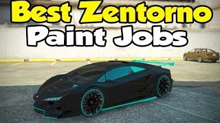 GTA 5 Online  Best quotPegassi Zentornoquot Paint Jobs Touch Up Tuesday [upl. by Adnohsal]