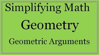 Geometric Arguments Simplifying Math [upl. by Miett222]