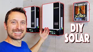 Growatt Inverter 5kw Installation And Wiring DIY Solar System [upl. by Clementis]