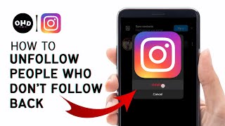 How To Unfollow People Who Don t Follow You Back On Instagram Step By Step [upl. by Enneirb]