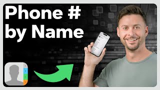 How To Find Someones Saved Name By Phone Number [upl. by Onihc]