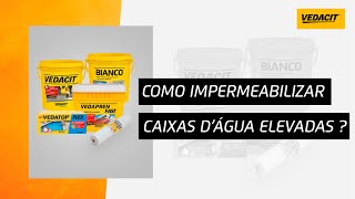 COMO IMPERMEABILIZAR CAIXAS DÁGUA ELEVADAS [upl. by Larimore]