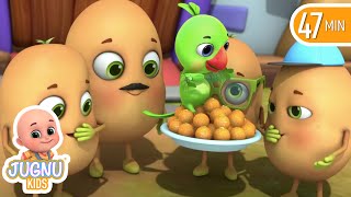 Aloo kachaloo Hindi poem  3D Animation Hindi Nursery rhymes for children Aalu kachalu beta [upl. by Everett58]