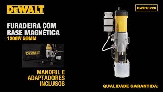 DEWALT  Furadeira com base magnética  DWE1622K [upl. by Atiral]