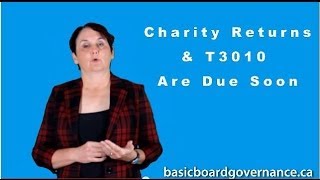 Charity Returns amp T3010 Are Due Soon [upl. by Karina]