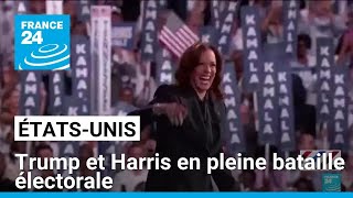 EtatsUnis  Trump et Harris en pleine bataille électorale • FRANCE 24 [upl. by Claudia90]