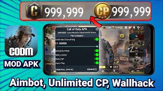 COD Mobile Mod APK v20251 Unlock Aimbot Unlimited CP amp Wallhack Android amp iOS [upl. by Atiluj908]