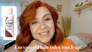 Ginger hair color with Adore Cajun Spice [upl. by Scot]