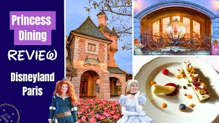 Princess Dining Review  Auberge de Cendrillon  Disneyland Paris [upl. by Yerhcaz]