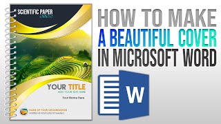 Awesome Cover Page Designing In MS Word 2013 [upl. by Adnwahsor]