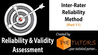 InterRater Reliability Method Part 11 of the Course  wwwpietutorscom [upl. by Yatzeck]