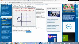 como descargar pokemon esmeralda y emulador sin emulador no pueddes jugarwmv [upl. by Imhsar]