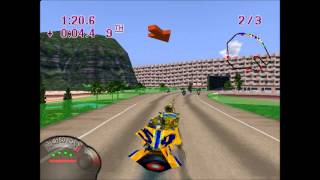 Jet Moto  PS1 Gameplay [upl. by Amberly]