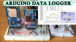 Arduino Data Logger Using SD Card and Excel [upl. by Alecram]