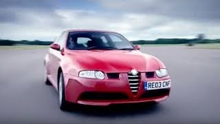 Alfa 147 GTA Car Review  Top Gear [upl. by Airamalegna]