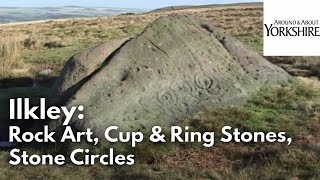 Ilkley Moor Rock Art Cup amp Ring Stones Stone Circles [upl. by Norrehc327]