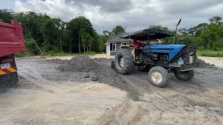 tracktor tolak tanah projek tambun [upl. by Chap540]