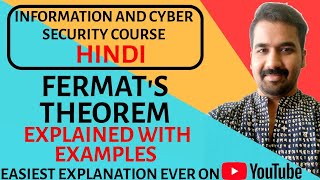 Fermats Theorem Explained with Examples in Hindi [upl. by Jarred]