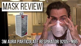 Everyone Copies 3M  3M Aura Particulate Respirator 9205 N95 Review [upl. by Ecirpac]