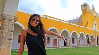 Mexicos YELLOW Town Izamal HIDDEN GEM of the Yucatan  🇲🇽 [upl. by Aurelie696]