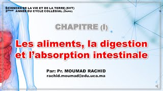 3APIC La composition chimique des aliments [upl. by Hild]