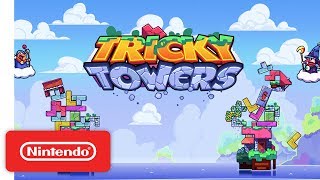 Tricky Towers  Launch Trailer  Nintendo Switch [upl. by Aylmar]