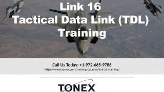 Link 16 Training  Courses  Tactical Data Link Training [upl. by Pardo560]