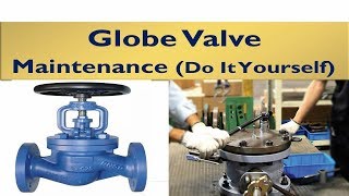 Globe Valve Maintenance do it yourself [upl. by Ion]