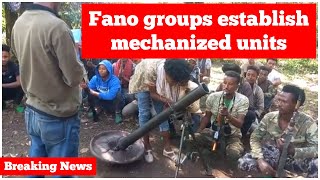 Breaking News Ethiopia Fano groups establish mechanized units [upl. by Jenine]