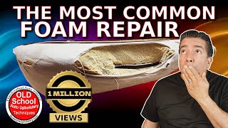 How to do it yourself basic seat auto foam repair DIY [upl. by Becky212]